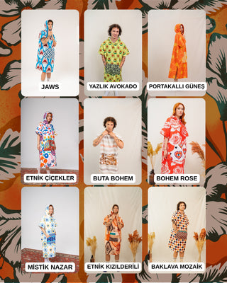 Ponji 1+1 Seti – 1x Kapüşonlu Battaniye + 1x Panço