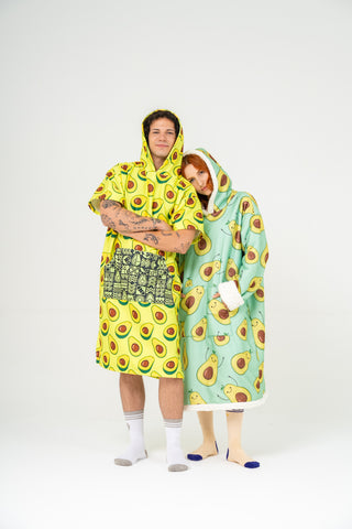 Ponji 1+1 Seti – 1x Kapüşonlu Battaniye + 1x Panço