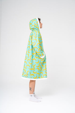 Ponji Kapüşonlu Battaniye - Uçan Muzlar